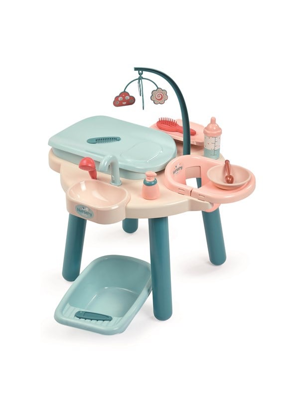 Ecoiffier Nursery table with accessories