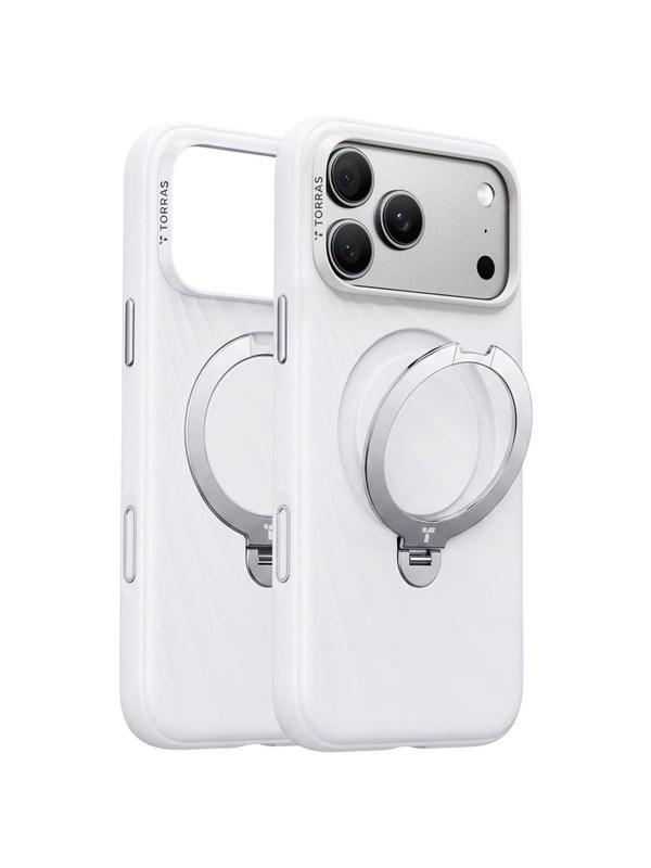 Torras Ostand Q3 Wind Cover iPhone 17 Pro  18 Pro - White