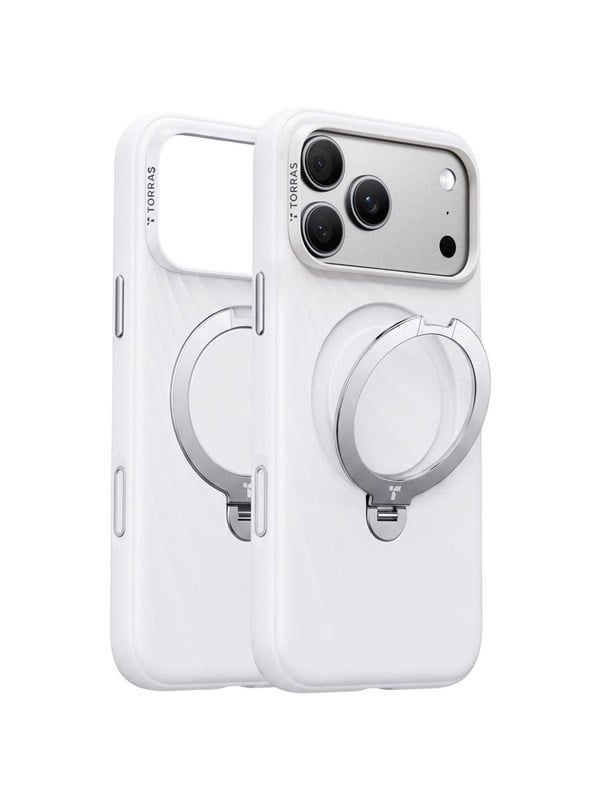 Torras Ostand Q3 Wind Cover iPhone 17 Pro Max18 Pro Max - White