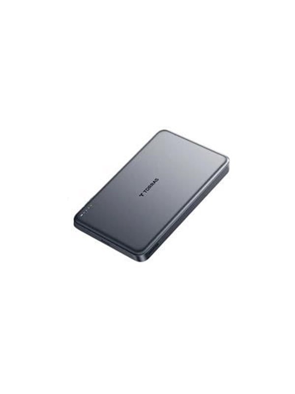 Torras MiniMag 5K MagSafe Powerbank with USB-C PD - Grey - 5000 mAh