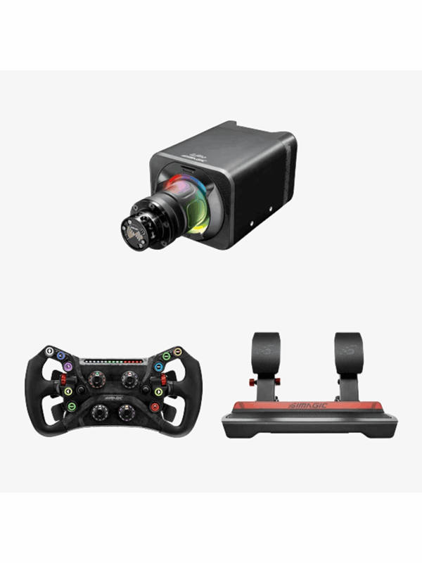 Simagic Green Flag Bundle EVO Sport  GT Neo  P700 - Sim racing Bundles