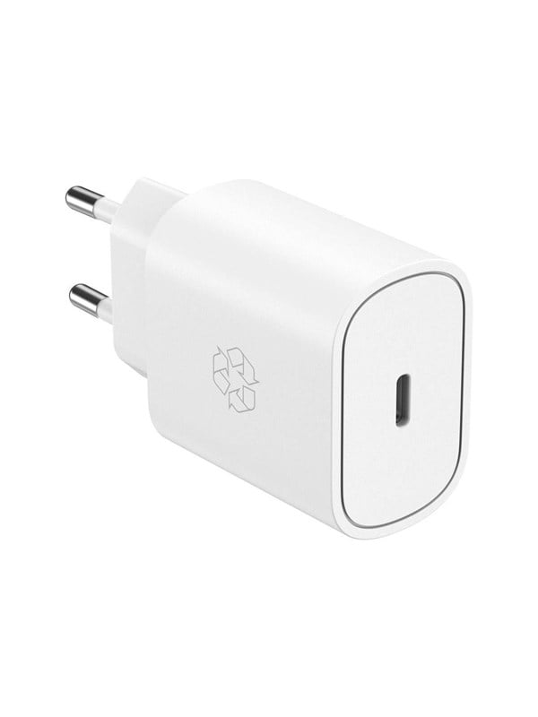 ESSENTIALS by UPSTRM 25W USB-C Charger - White