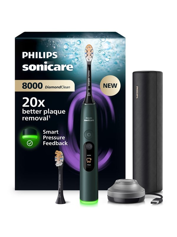 Philips Elektrische Zahnbrste Sonicare DiamondClean 8000 HX831214
