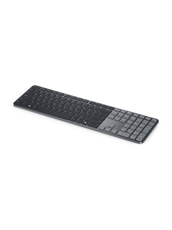 Dell Pro 7 KB726 - keyboard - Slim - AZERTY - French - graphite Input Device - Tastatur - Franzsisch - Grau