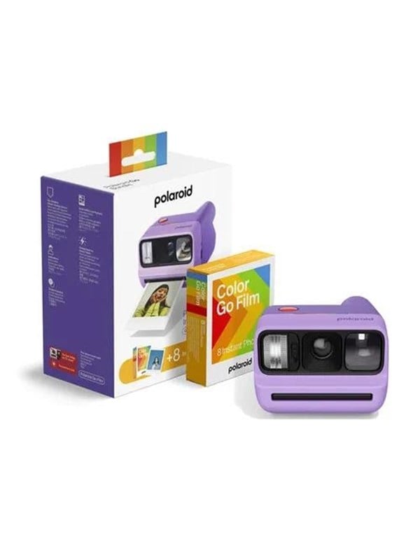 Polaroid Go Gen 3 Mauve + Color Film (8 Pièces)