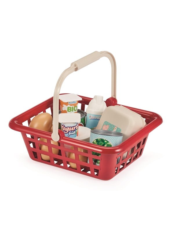 Ecoiffier Garnised grocery basket
