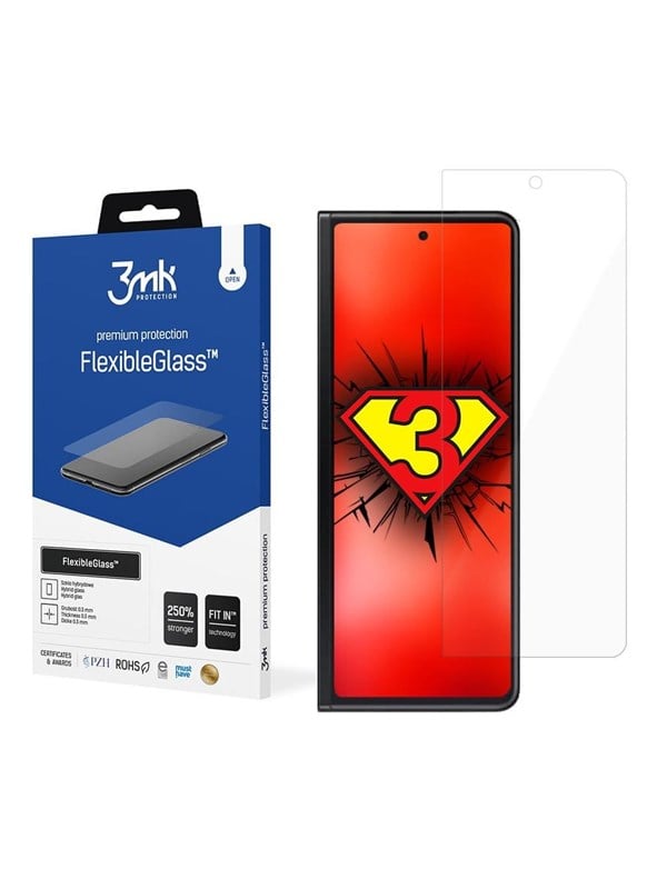 3mk Tempered Glass FlexibleGlass - Samsung Galaxy Z Fold 3 5G front