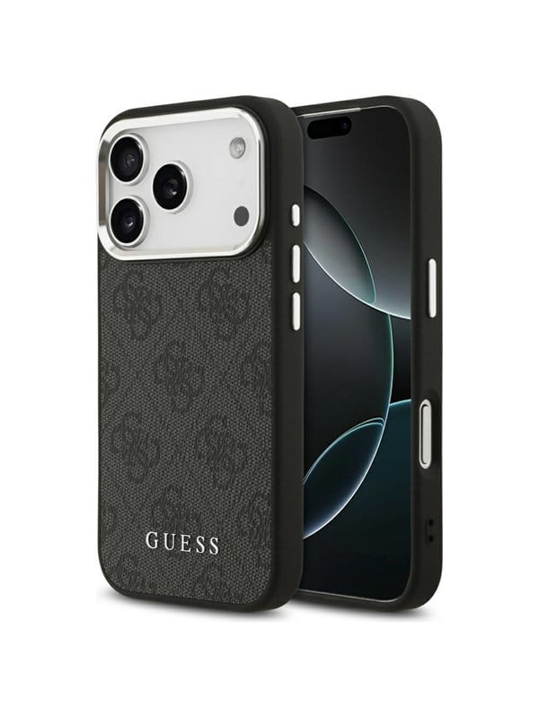 GUESS 4G Classic Logo MagSafe case for iPhone 17 Pro - black