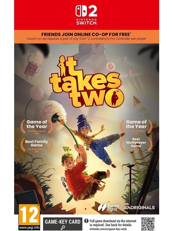 It Takes Two Card - Nintendo Switch 2 - ActionAbenteuer - PEGI 12