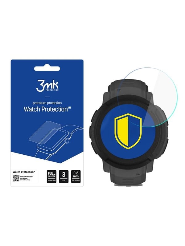 3mk Tempered Glass Watch Protection FlexibleGlass - Garmin Instinct 2  Solar