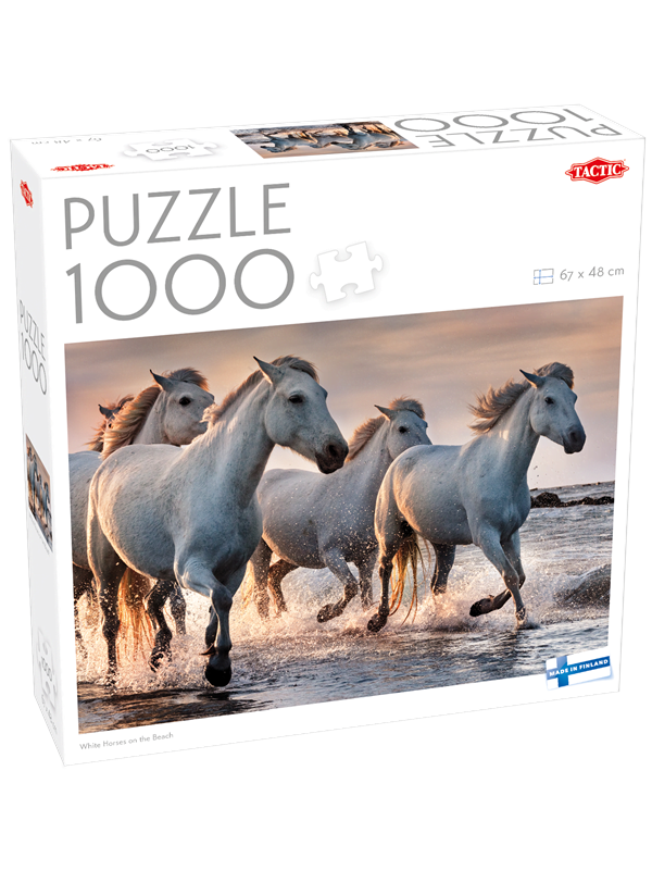 Tactic Lovers White horses on the beach