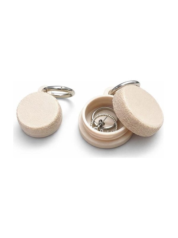 Simiu - RINGCHAIN  Mini-Box mit Schlsselring - 2 Stk - Champagner
