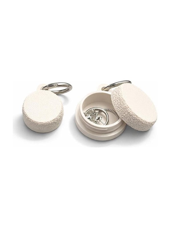 Simiu - RINGCHAIN  Mini-Box mit Schlsselring - 2 Stk - Elfenbein