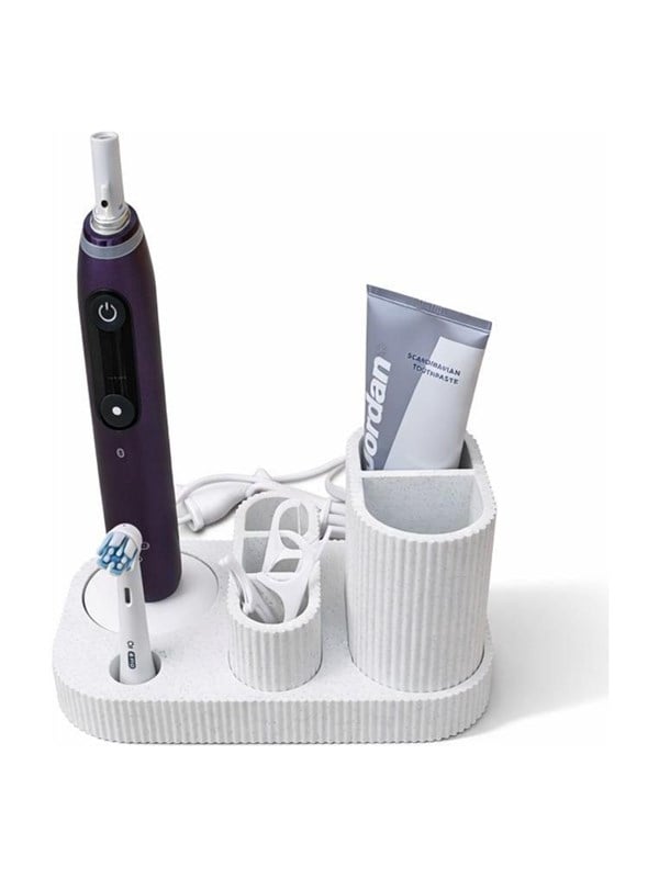 Simiu - DENTIA - Oral-B iO Zahnbrstenhalter - Wei-Marmor