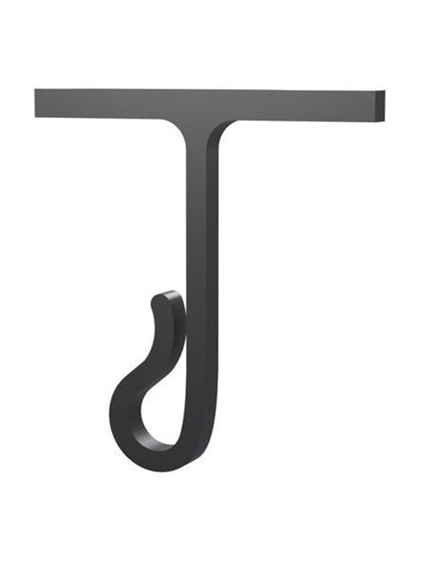 Light Solutions Lichterketten-Clips - Fr Weihnachtslichter und Lichterketten im Dachberstand - Schwarz - 20 Stk