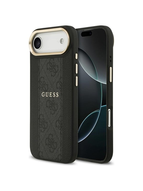 GUESS 4G Stripe MagSafe case for iPhone Air - black