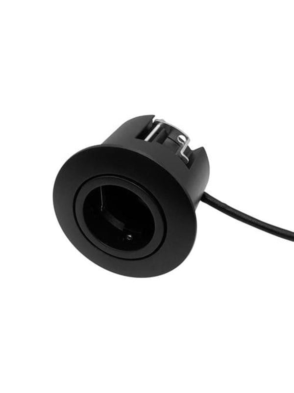 Scan Products Luna Quick Install 20 Downlight ISO GU10 Matt Schwarz IP44