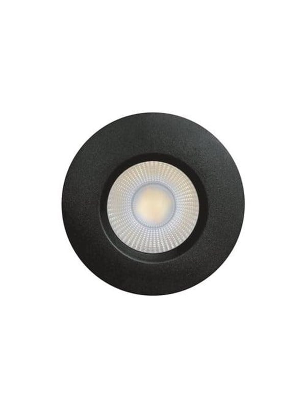 Scan Products Sabina Low Profile CCT ISO Mat Schwarz 560-590lm 4-9W Innen-Auenbereich Dim IP65
