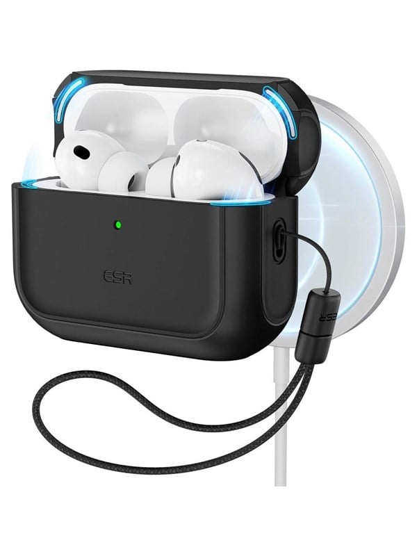 ESR Orbit Hybrid Hülle für Apple AirPods Pro 3, Schwarz