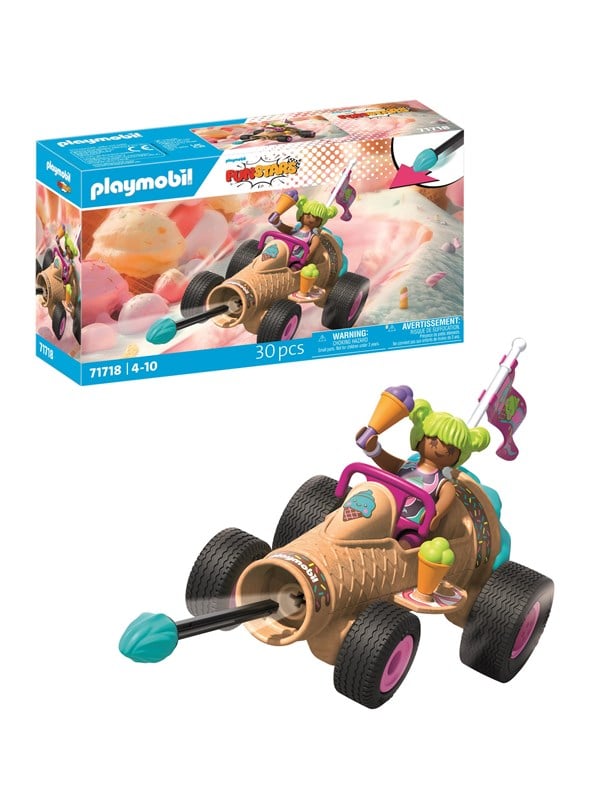 Playmobil - Funstars Racing Ice Cream Cone - 71718