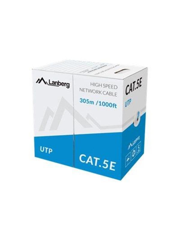 Lanberg bulk cable - 305 m - yellow RAL 1028 - Gelb