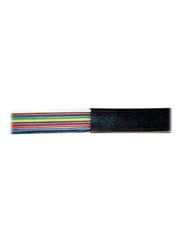 Helos bulk phone cable - 50 m - black - Schwarz - 50m