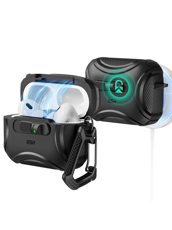 ESR Cyber FlickLock MagSafe Case for AirPods Pro 3 - Black