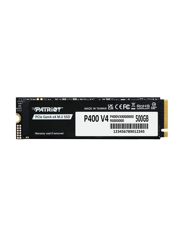 Patriot P400 V4 SSD - 500GB - M2 2280 - PCIe 40