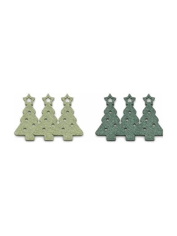 Mumi3D Geschenkdeko Tannenbume - 6 Stk
