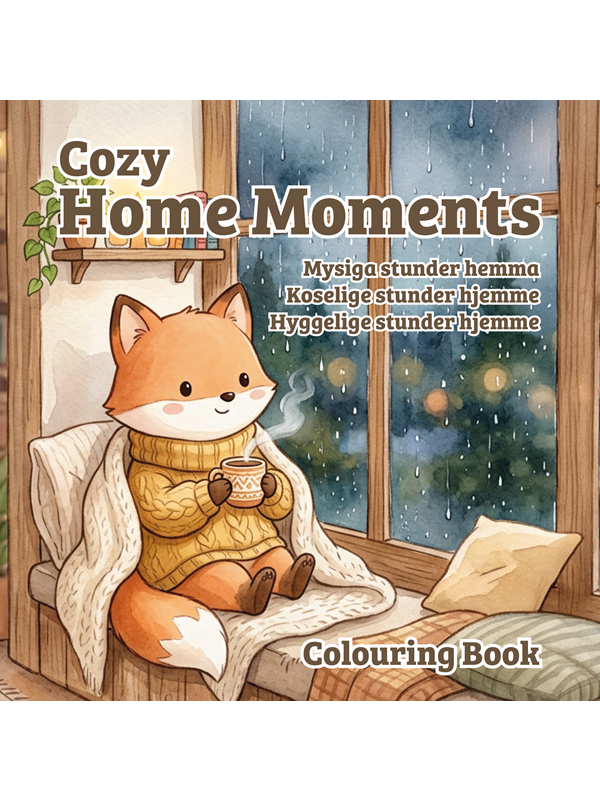 Tactic Cozy Colouring Book Cozy Home Moments
