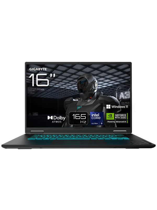 GIGABYTE GAMING A16 16 pelikannettava Windows 1