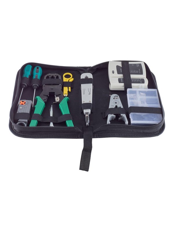 S-Impuls network tools kit - 10-piece with bag