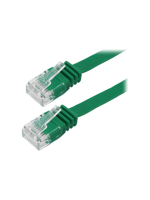 S-Impuls Helos Slimline patch cable - 3 m - green - Grn