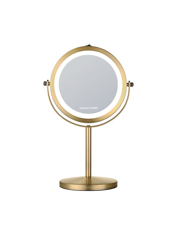 Gillian Jones Table Mirror with LED Light x10 Magnification