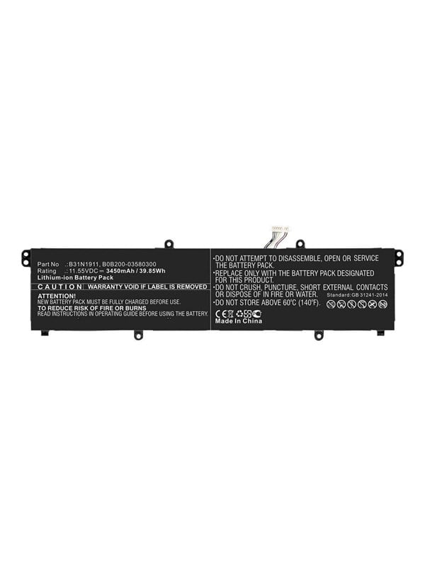 CoreParts - laptop battery - 1155 V - Li-pol - 3450 mAh - 3985 Wh