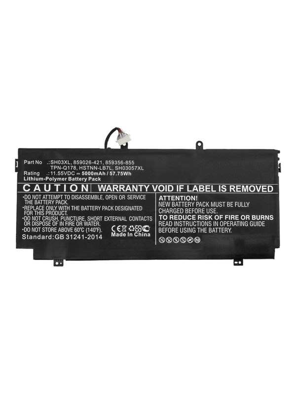 CoreParts - laptop battery - 1155V with 24 cm cable - Li-pol - 4900 mAh - 566 Wh