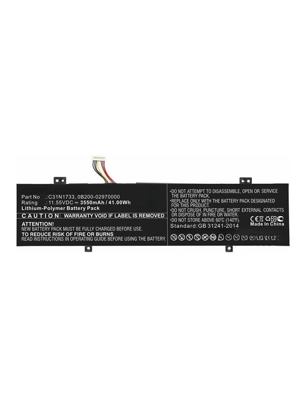 CoreParts - laptop battery - 114V - Li-pol - 3600 mAh - 4104 Wh