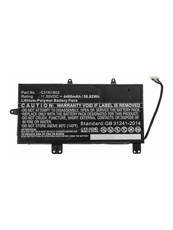 CoreParts - laptop battery - 1155V - Li-pol - 4400 mAh - 5082 Wh