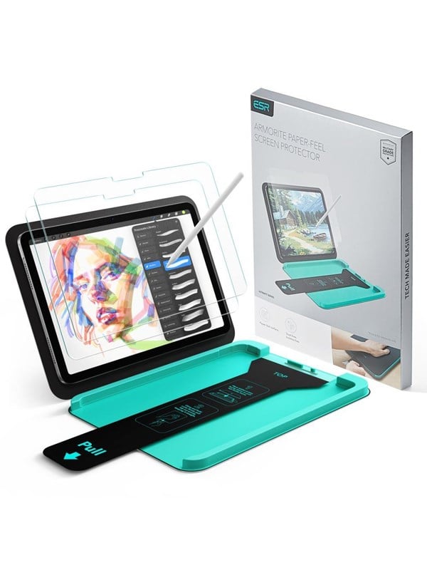 ESR Paper Feel 2-Pack Tempered Glass for iPad 109 2022  11 2025
