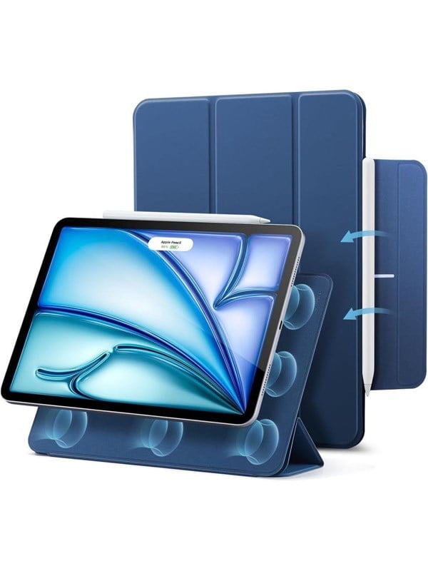 ESR Rebound Magnetic Case for iPad Air 109 20202022  11 202420252026 - Navy Blue