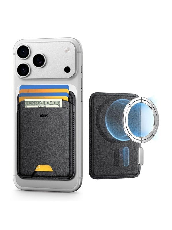 ESR Classic RFID Magnetic Wallet MagSafe for Phone - Black