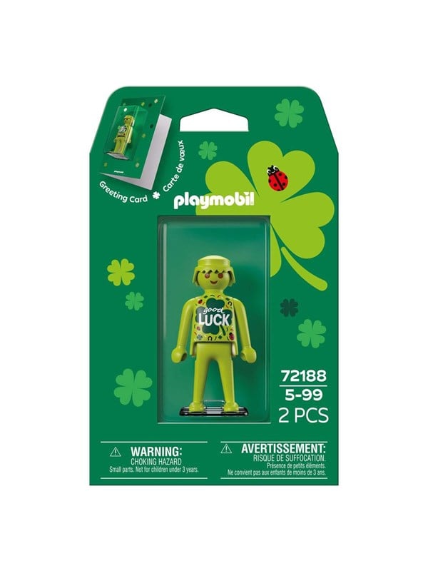 Playmobil - Greeting Card Good Luck - 72188