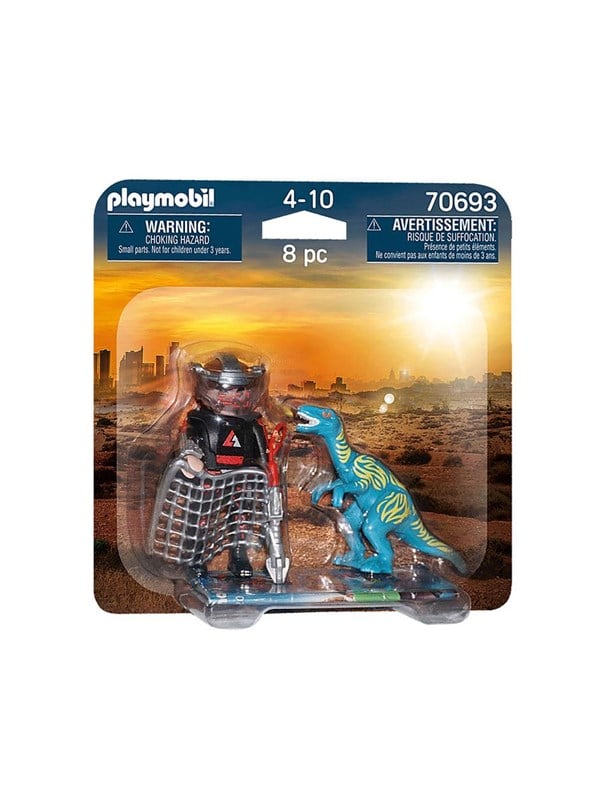 Playmobil Duo Pack - 70693 DuoPack Velociraptor vs Stroper