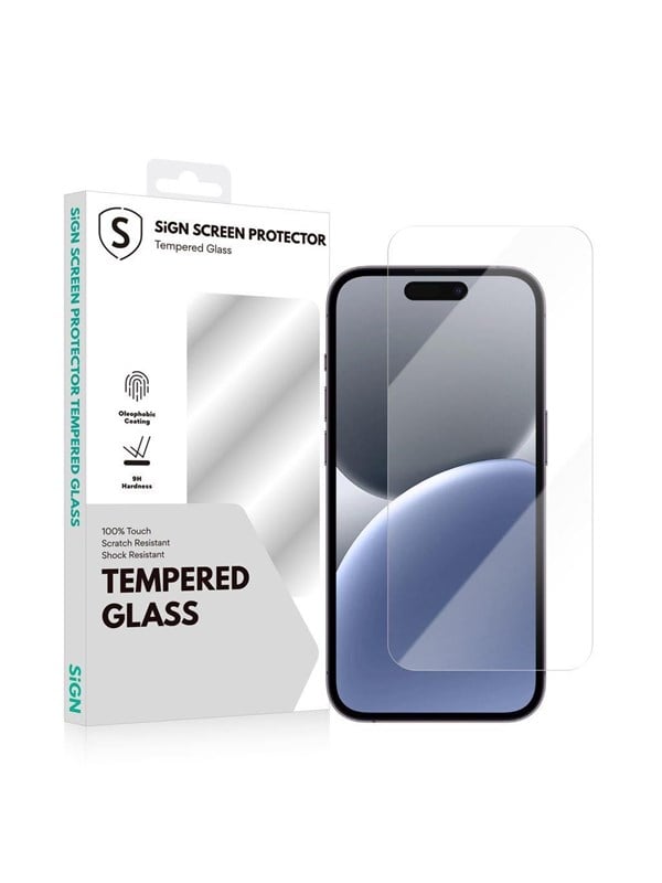 SiGN Screen Protector in Tempered Glass for iPhone