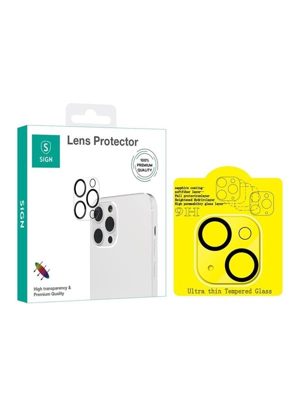 SiGN Lens Protector Tempered Glass for iPhone 13 M