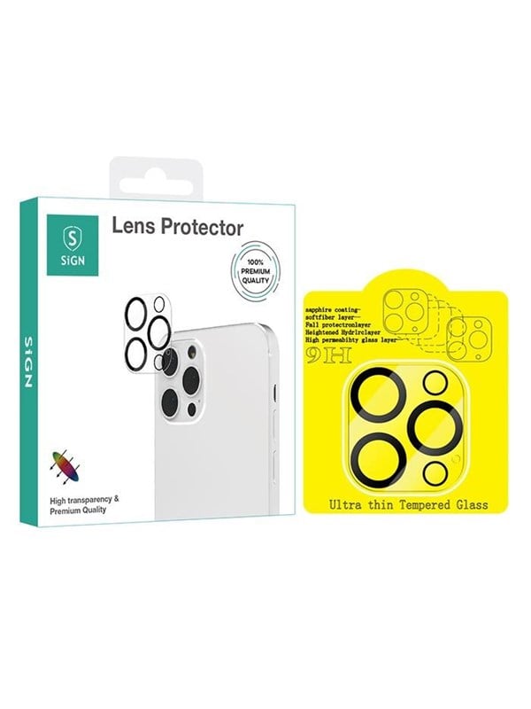 SiGN Lens Protector Tempered Glass for iPhone 13 P
