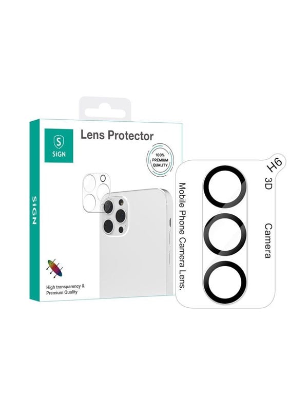 SiGN Samsung Galaxy S25 Lens Cover in Tempered Gla