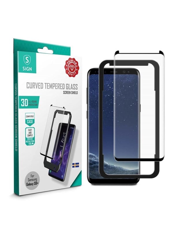 SiGN Samsung Galaxy S8 Plus  3D Screen Protector Te