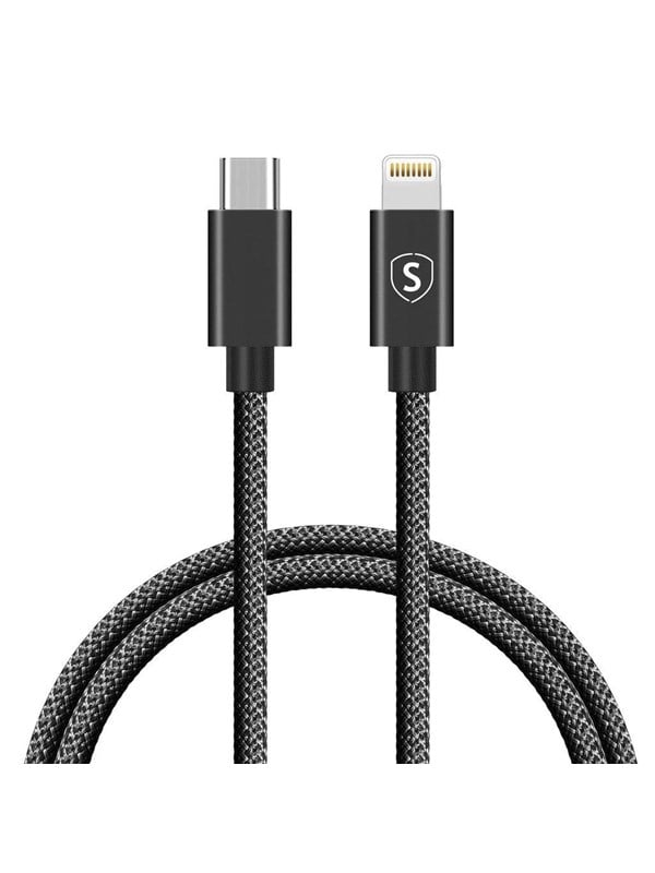 SiGN USB-C to Lightning Cable 20W 1m - Black
