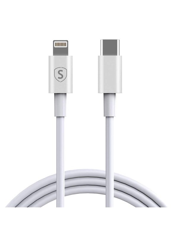 SiGN USB-C to Lightning Cable 24A 1m - White